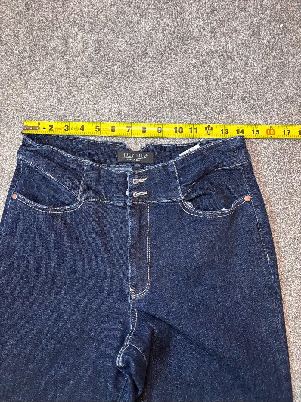 Judy Blue Dark Blue Wide Leg Jeans
Size 30 (11) - Picture 7 of 8